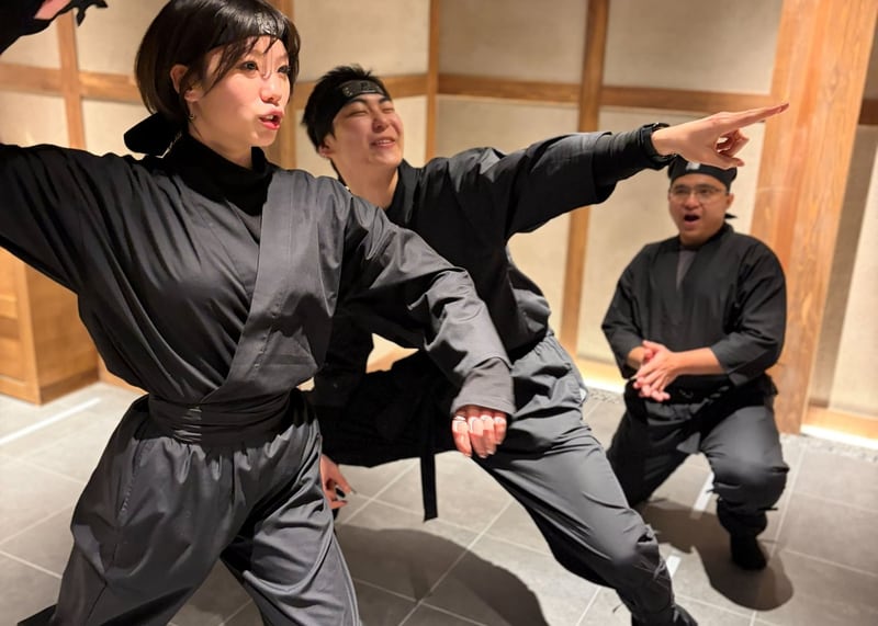 Ninja Sanctuaryの忍者体験